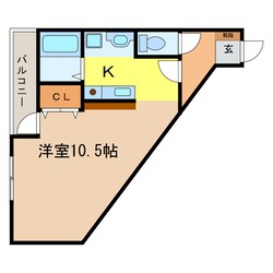 フェイム瀬田の物件間取画像